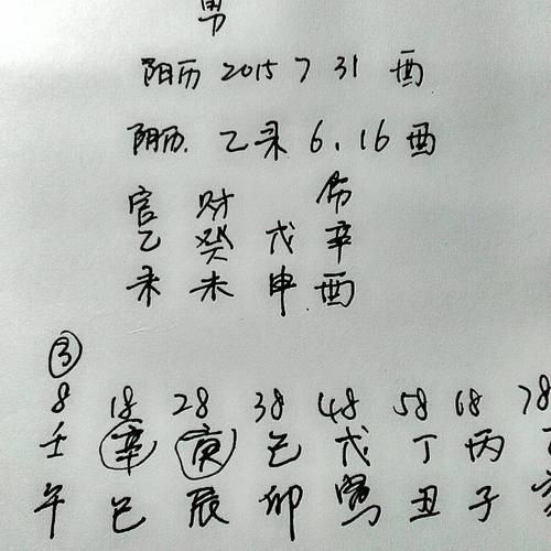 你好 请懂生辰八字的帮忙解析下 谢谢啦