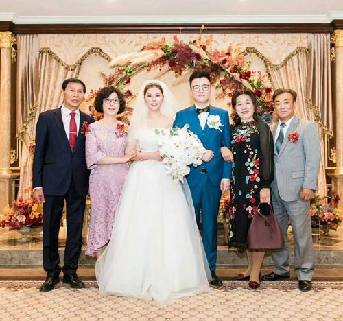 2023年5月3日我的外甥王俊玮先生和鲍昭韵小姐结婚典礼