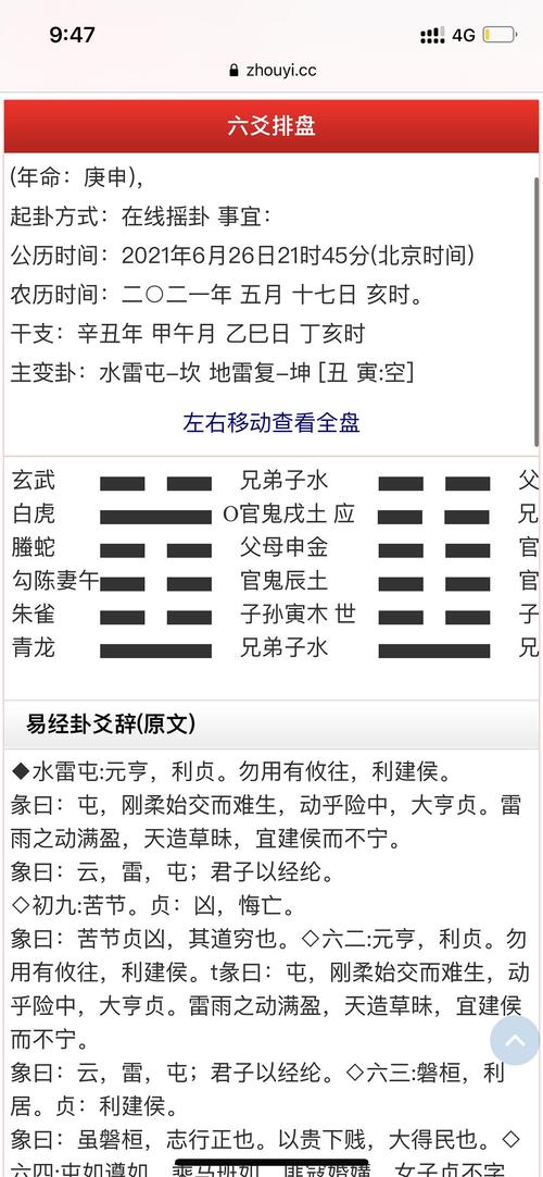 求:六爻占卜婚姻,求大师解析,谢谢