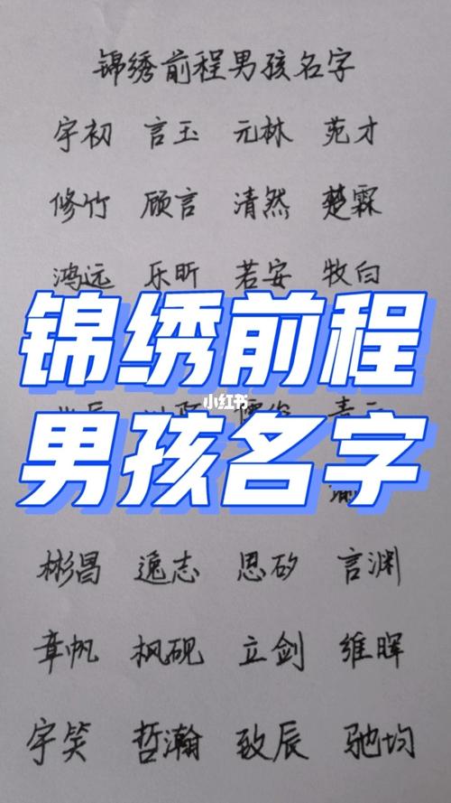 锦绣前程男孩名字,给男宝宝取名起名字_宝宝起名_宝宝取名_母婴_母婴