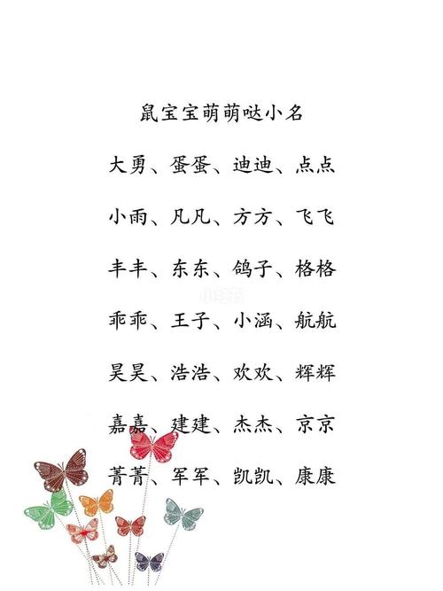 鼠年出生的女宝宝小名,你家孩子达标了吗?