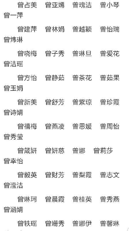 我姓曾,想给女儿跪求贵人取名字,要时尚点的哦,谢谢