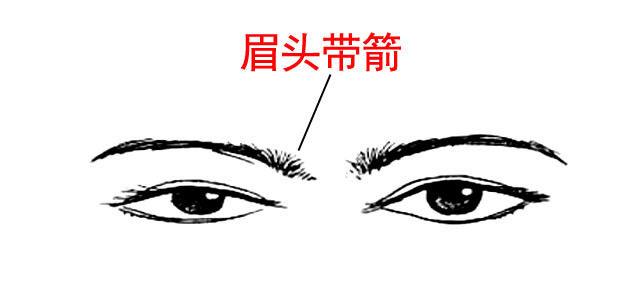 看相识人:眉头带箭,眉低压目,两种常见的苦情眉你见过吗?