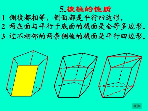 理学 多面体,棱柱,平行六面体和长方体(2课时)ppt 1 侧棱都相等,侧面