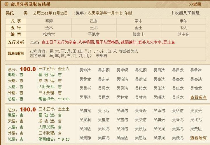 2023年最新宝宝起名字大全