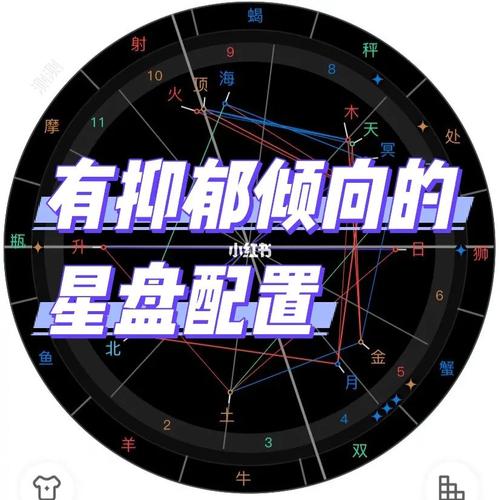 有抑郁倾向的星盘配置96星盘解读性格